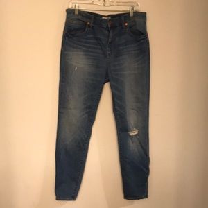 Madewell 9” High Riser Skinny Jeans